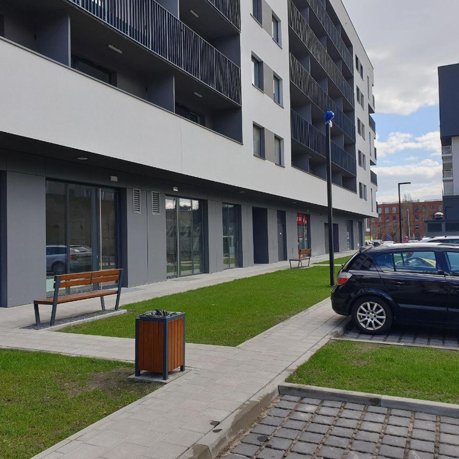 Q Apart Amber - Studio, Manufaktura, Klimatyzacja I Garaz Gratis, Netflix, Fv, Gwarancja Zadowolenia Łódź Eksteriør bilde